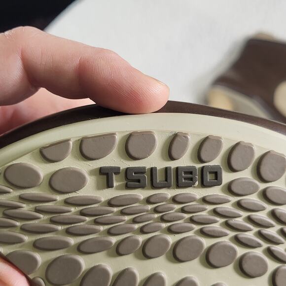 TSUBO Women’s Khepri Ankle Boot heeled bootie brown leather size 9 - Picture 5 of 7